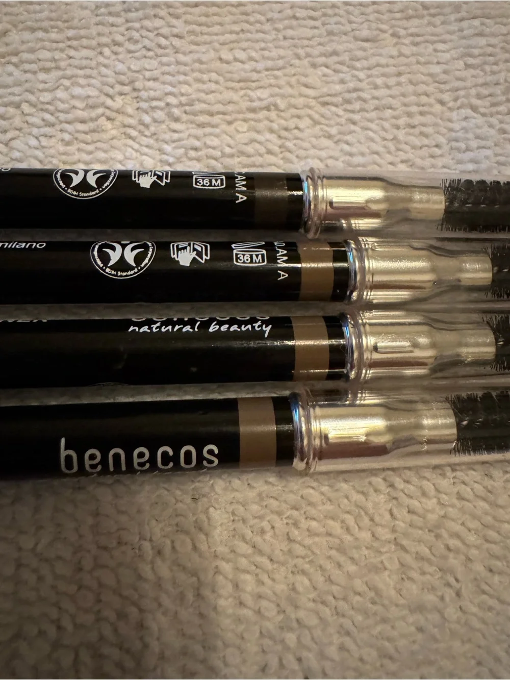 4- Benecos Natural Eyebrow Designer Pencils - Black